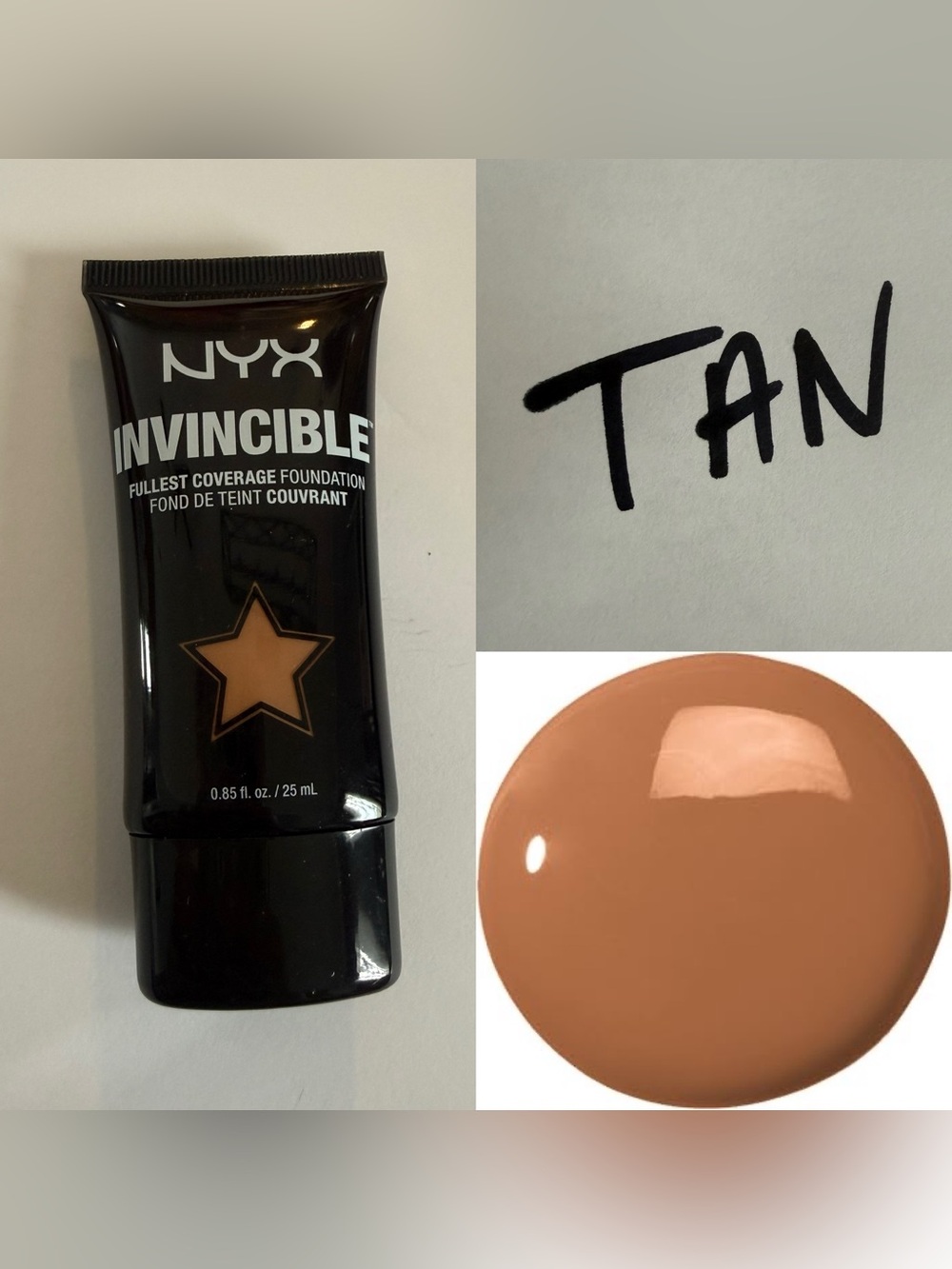 NYX Invincible Foundation - Tan